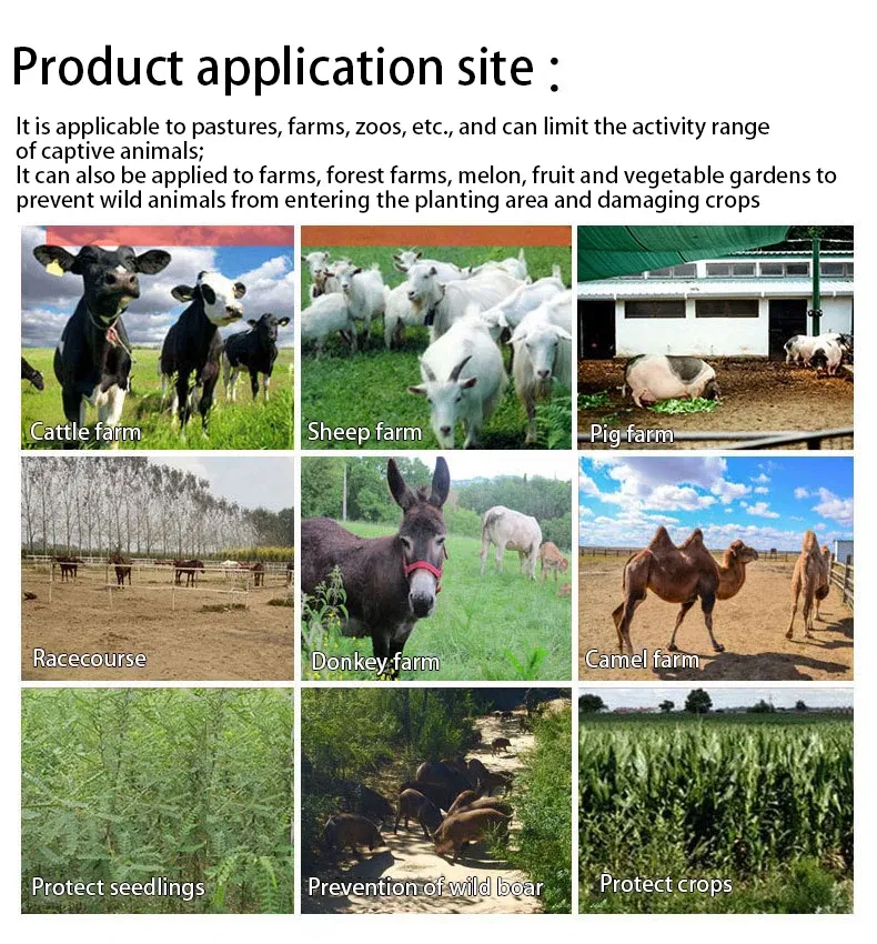 Color: WHITE - 12V Solar Battery Power Supply Residential Electric Fence Energizer Poultry Farm Special Fence Electrifier For Animal Captivity