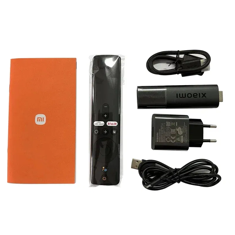 Color: Beige, Ships From: CHINA - [World Premiere] Global Version Xiaomi Smart TV Stick 4K Android 11 Portable Streaming Media Multi Language BT5.0 TV Dongle