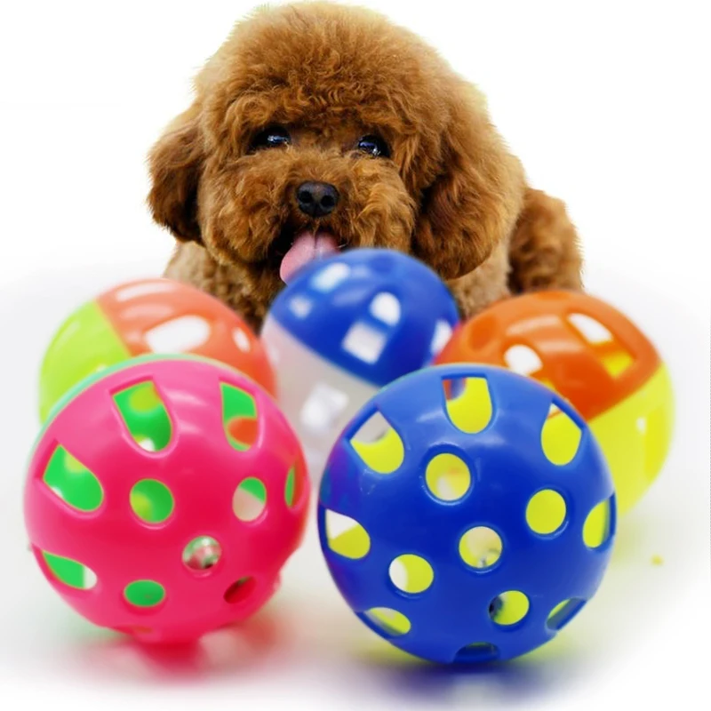 Color: Green, Ships From: CHINA - 1/2/4PCS Plastic Colorful Cat Toys Bells Balls Play Kitten Fun Games Pets Interactive Animal Exercise Funny Cat Toy Ball