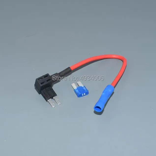 Color Name: Orange - Worldgolden Add Circuit Micro2 Blade Fuse Boxe Holder Piggy Back Tap Fuse Holder