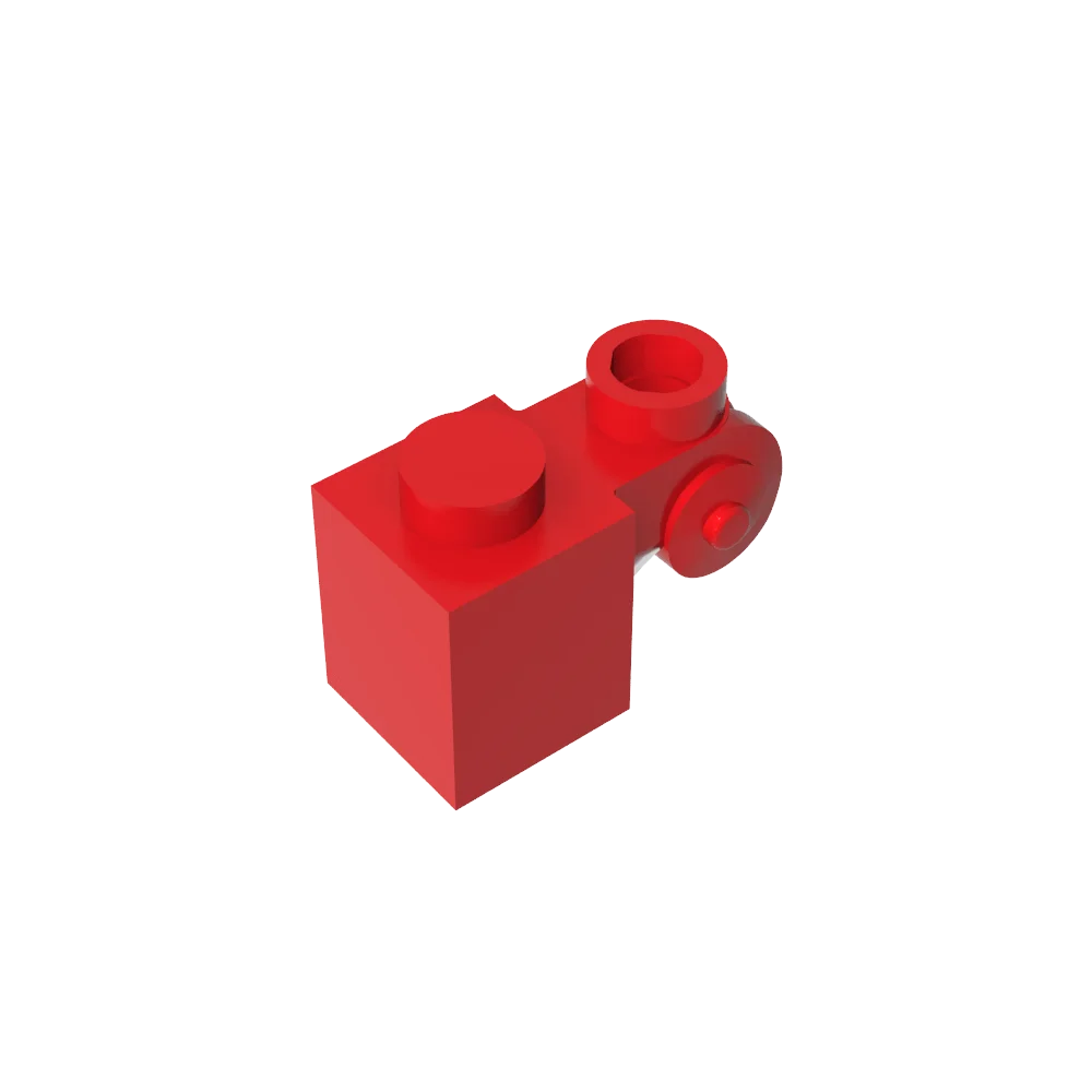 Color: Gold - Gobricks GDS-M150 Brick Special 1 x 1 with Scroll with Open Stud compatible with lego 20310 Assembles Building Blocks