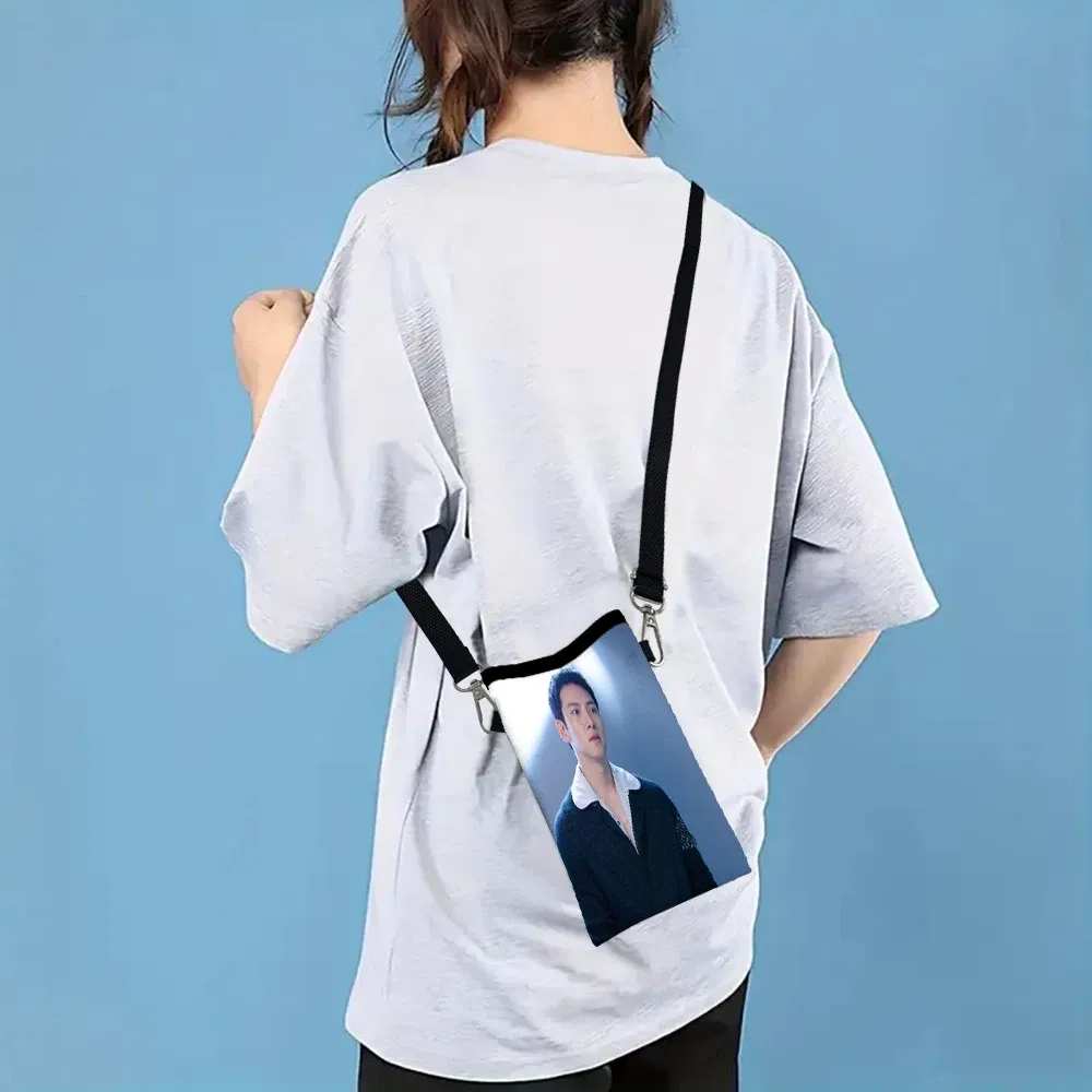 Color: light yellow, Size: Extra Large - Ji Chang Wook Phone Bag Adjustable and Detachable Strap Designed for Women Crossbody Convertible ShoulderBag3.3