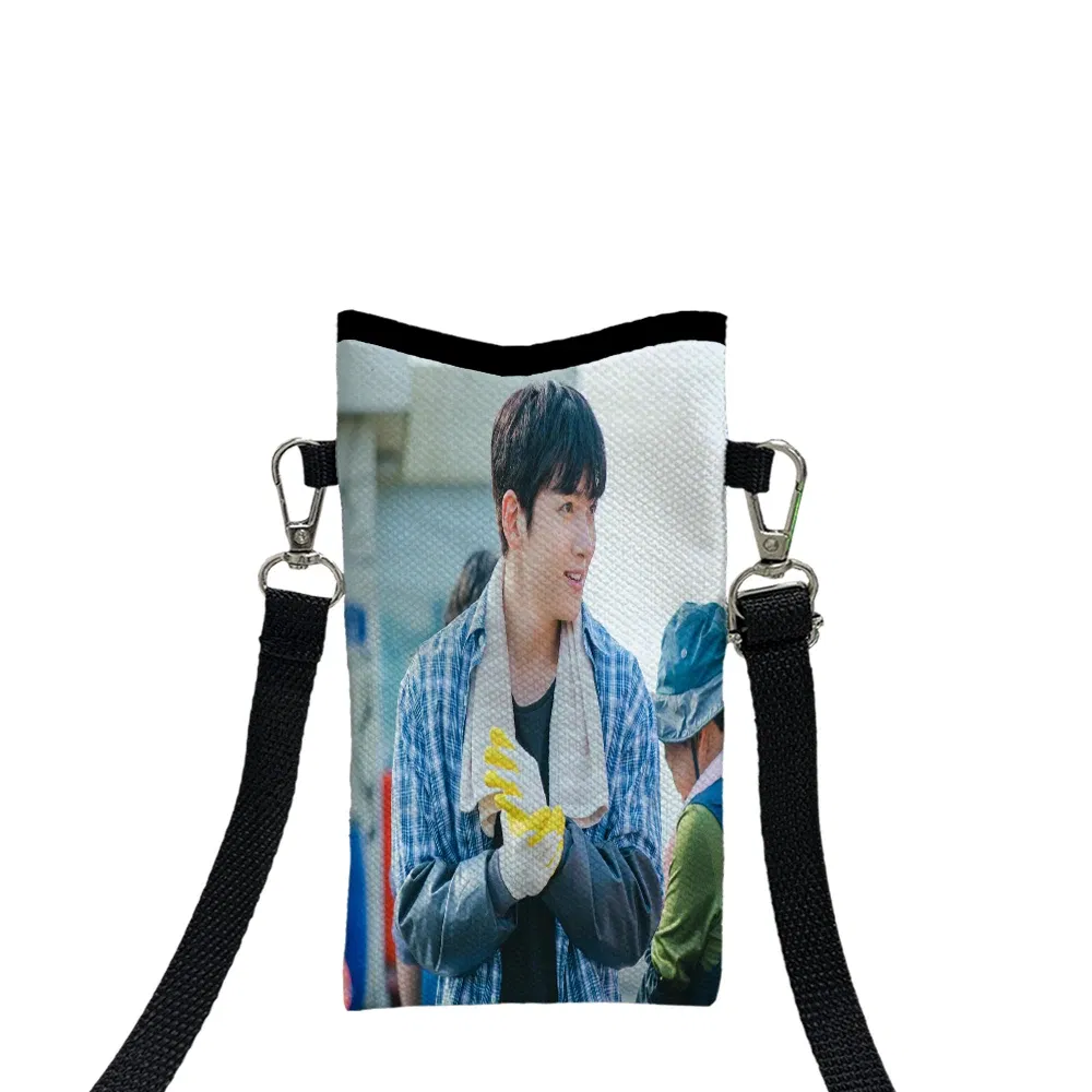 Color: light yellow, Size: Extra Large - Ji Chang Wook Phone Bag Adjustable and Detachable Strap Designed for Women Crossbody Convertible ShoulderBag3.3