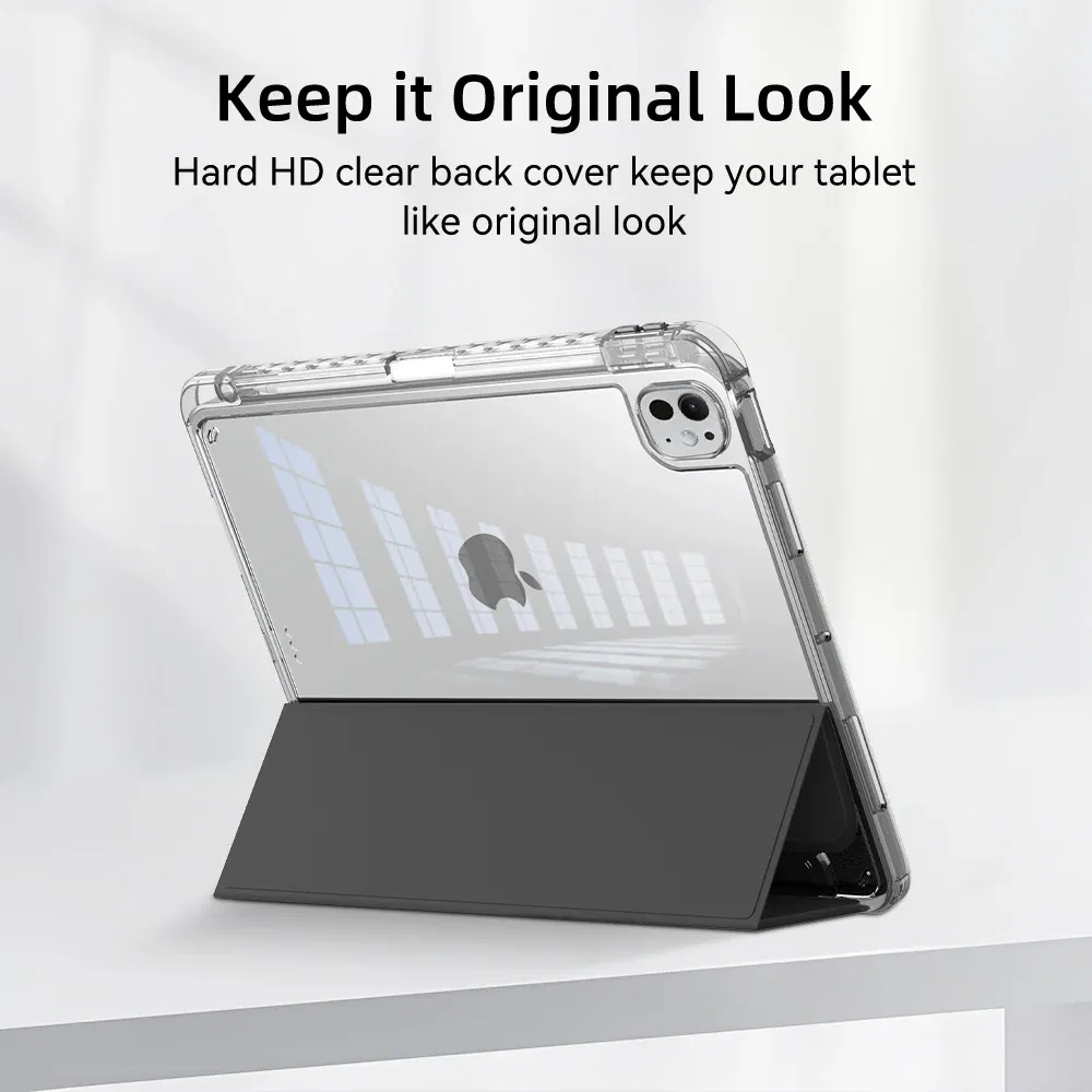 Color: Blue, Size: fifteen - For iPad Air 5 Case 2024 Air 6 11 iPad Pro 11 12.9 13 10 Gen 10.2 9th 8th 7th 9.7 6th 5th Mini 7 6 Smart case with pen Holder