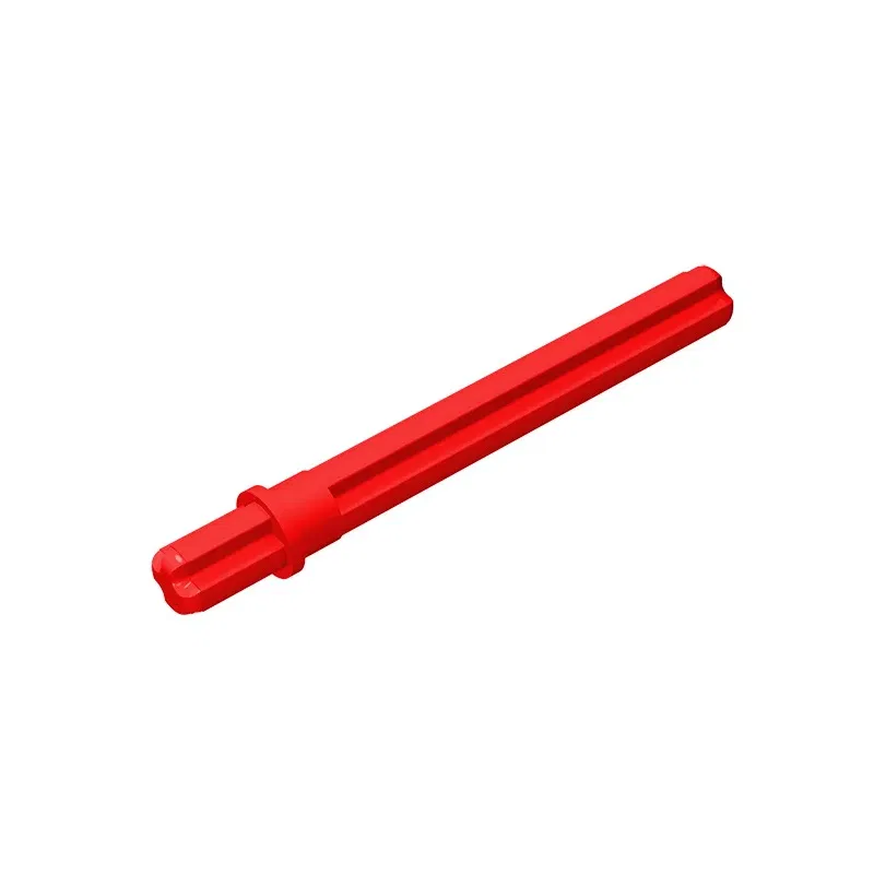 Color: PURPLE - Gobricks GDS-886 Technical, Axle 5.5 with Stop compatible with lego 59426 32209 DIY Educational Building Blocks Technical