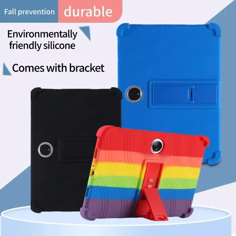 Color: other, Size: eleven - Case for TCL Tab 11 Gen 2 Android 14 Tablet 11"  9465X Tablet PC Soft Silicone Shockproof Cover with Rear Kickstand