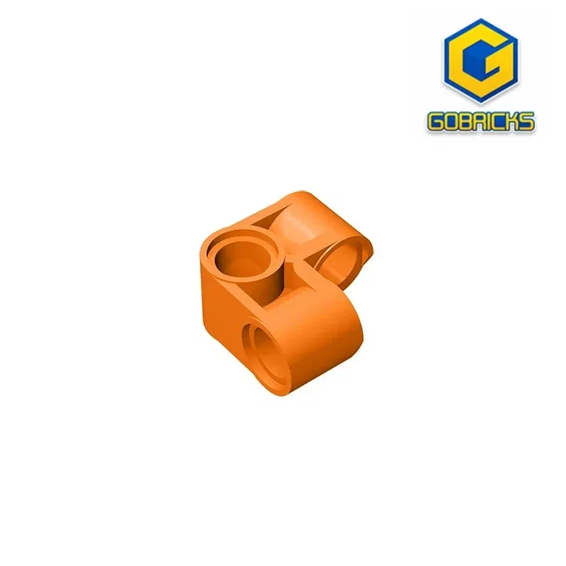 Color: Blue, Ships From: CN - Gobricks GDS-993 Technical, Pin Connector Perpendicular 2 x 2 Bent compatible with lego  44809 pieces of children's DIY
