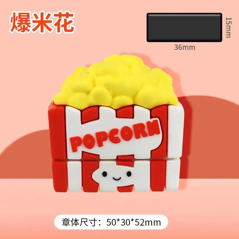 Color: Brown - Customized Name Stamp Paints Personal Student Child Baby Engraved Waterproof Non-fading Kindergarten Cartoon Clothing Name Seal