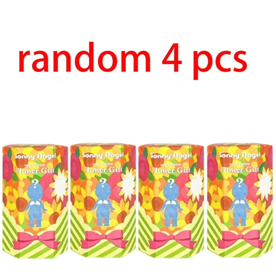 Color: Gold - Sunshine Angel Party Angel Kids Christmas Birthday Gift Flower Gift Series Tide Doll Car Decoration Cute Blind Box