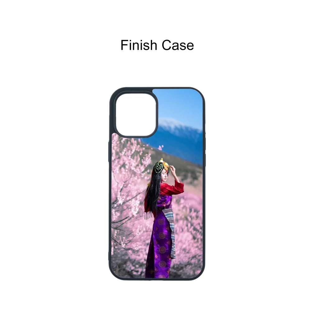 Material: Plastic - For iPhone 11 12 mini Pro Max  6 7 8 S Plus Xr X Xs 2D Sublimation Phone Case Blanks with Metal Plates Heat Press Blank Cases