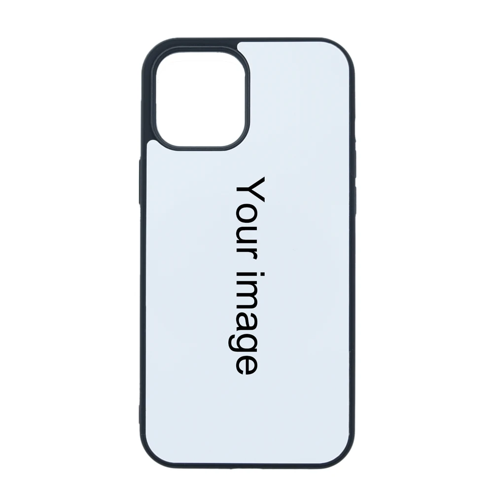 Material: Plastic - For iPhone 11 12 mini Pro Max  6 7 8 S Plus Xr X Xs 2D Sublimation Phone Case Blanks with Metal Plates Heat Press Blank Cases