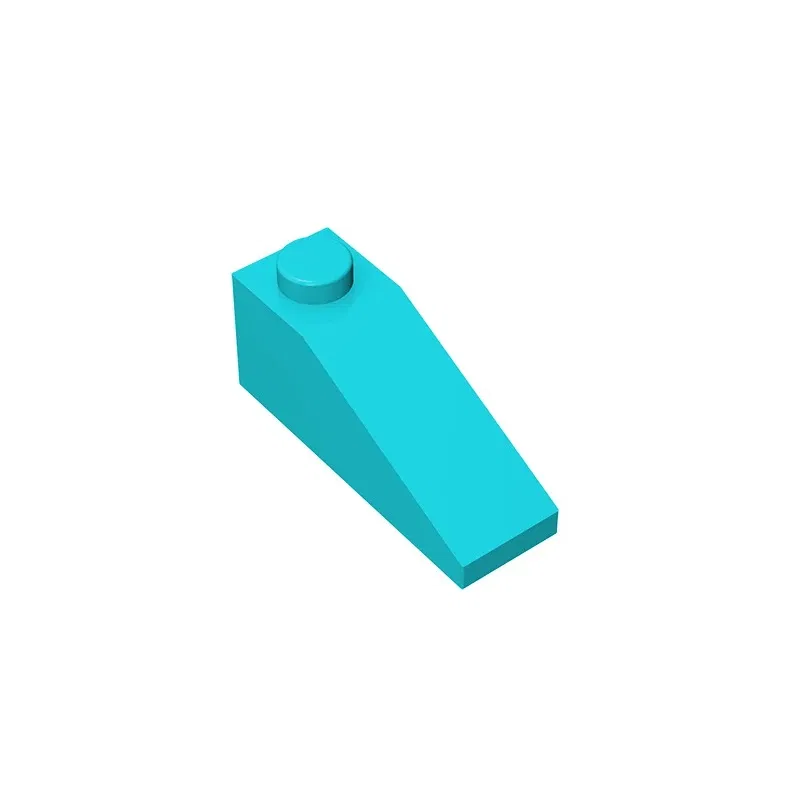 Color: PURPLE - Gobricks GDS-586 Slope 33 3 x 1 compatible with lego 4286 pieces of children's toys Building Blocks Technical Assembles