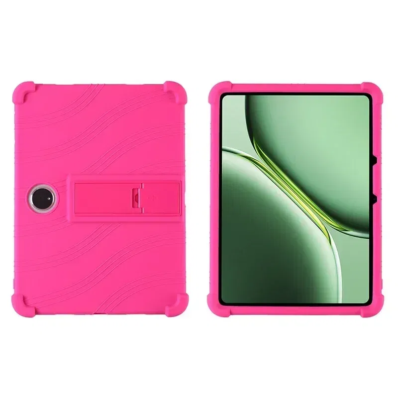 Color: PURPLE, Size: eleven - Case for TCL Tab 11 Gen 2 Android 14 Tablet 11"  9465X Tablet PC Soft Silicone Shockproof Cover with Rear Kickstand