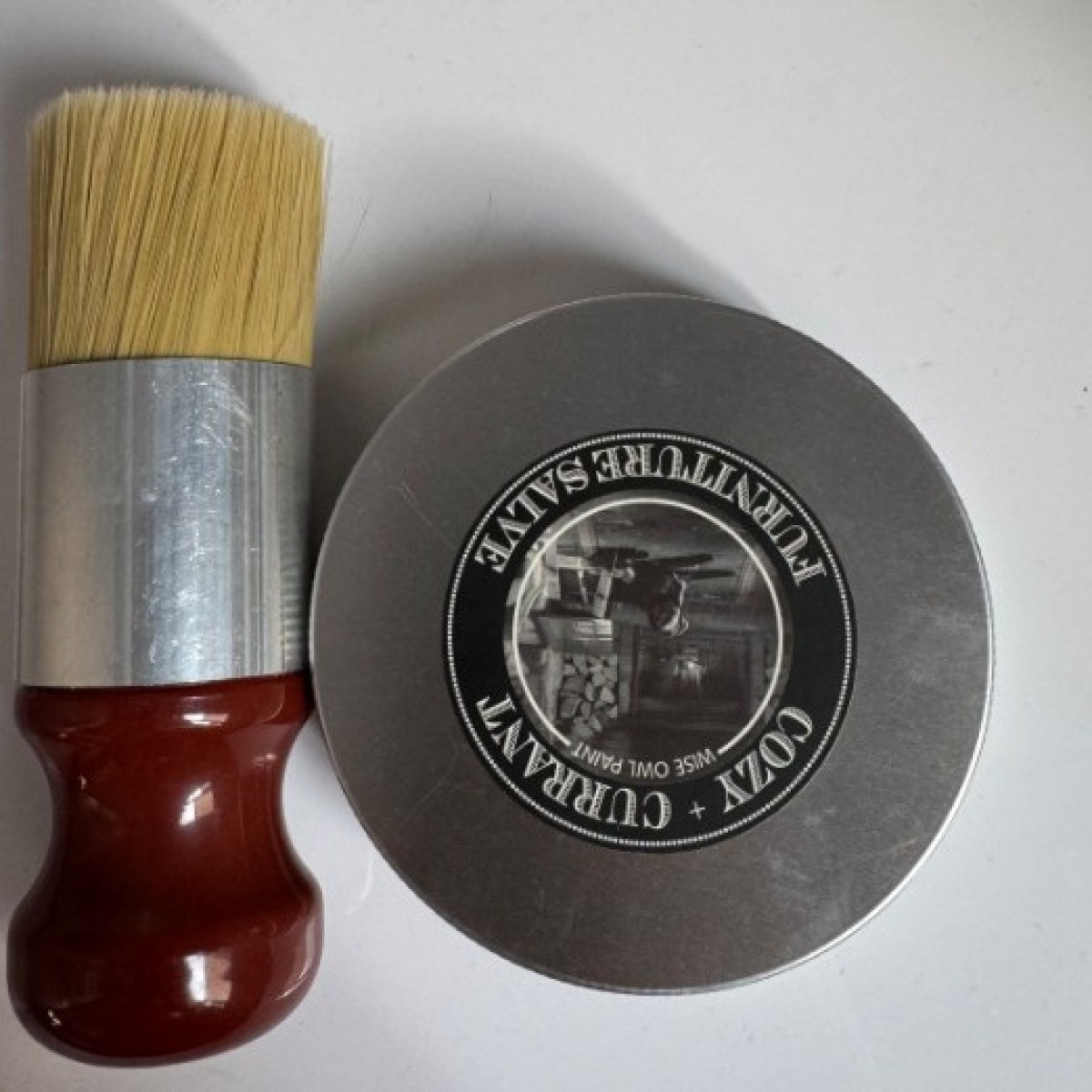 Wise Owl Furniture Salve & Brush