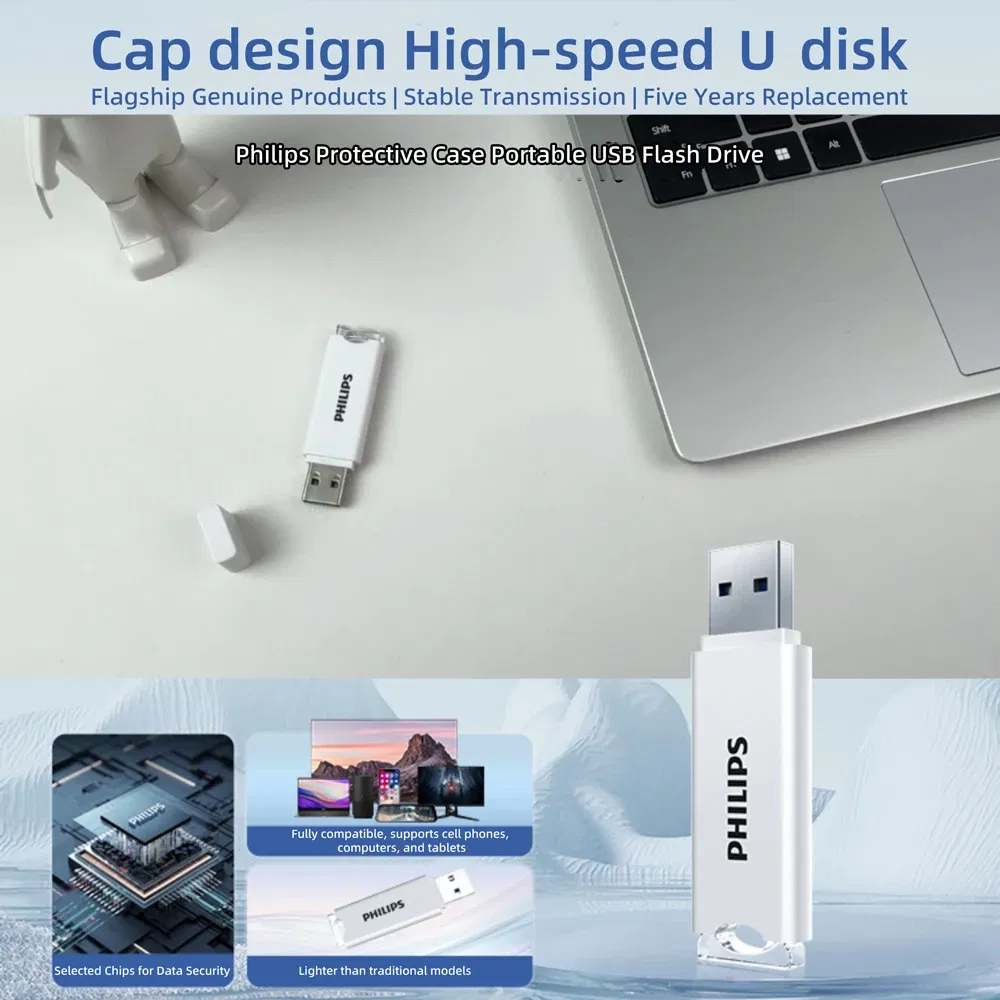 Capacity: 16 GB - PHILIPS USB Flash Drive 2.0, 64GB, Storage Expansion for Photos, Videos, Music, Files