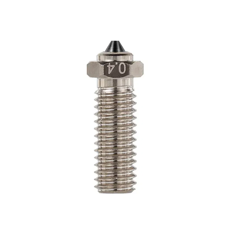 Size: 0.8mm - Mellow NF Volcano nozzle Bimetallic Copper&Hardened steel 3D printer parts DLC High Temperature Wear 3D Printer