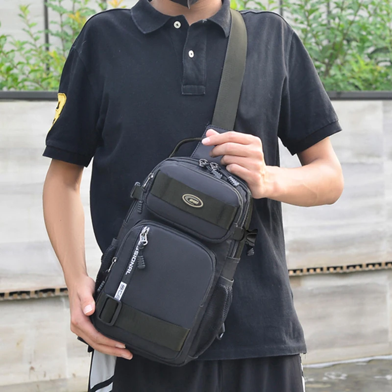 Color: GRAY - Neutral Crossbody Bags for Men and Women Are Suitable for Travel Use, Including Shoulder Bags and Travel Bags