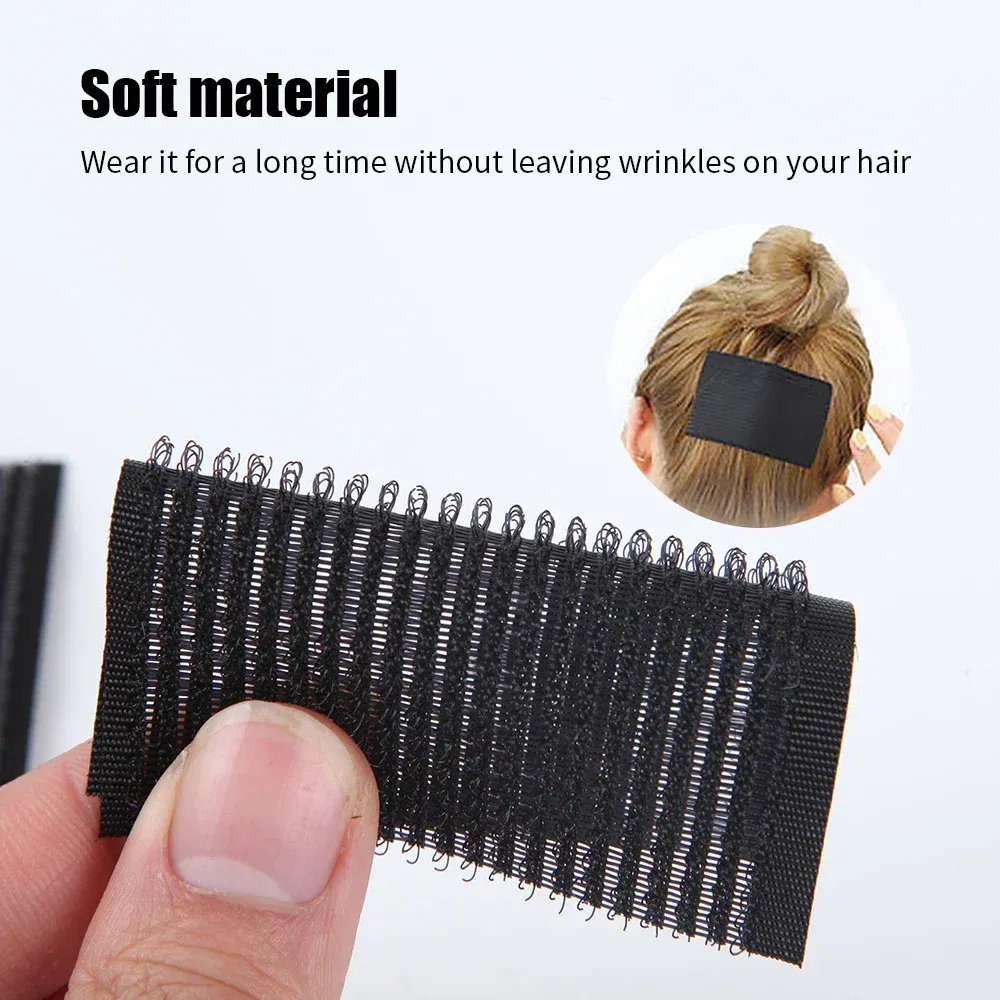 Color: Yellow - 6Pcs Barber Acessories Bangs Magic Paste Posts Hair Sticker Clip Gripper Barber Grippers Hair Holder for Hair Styling Cutting