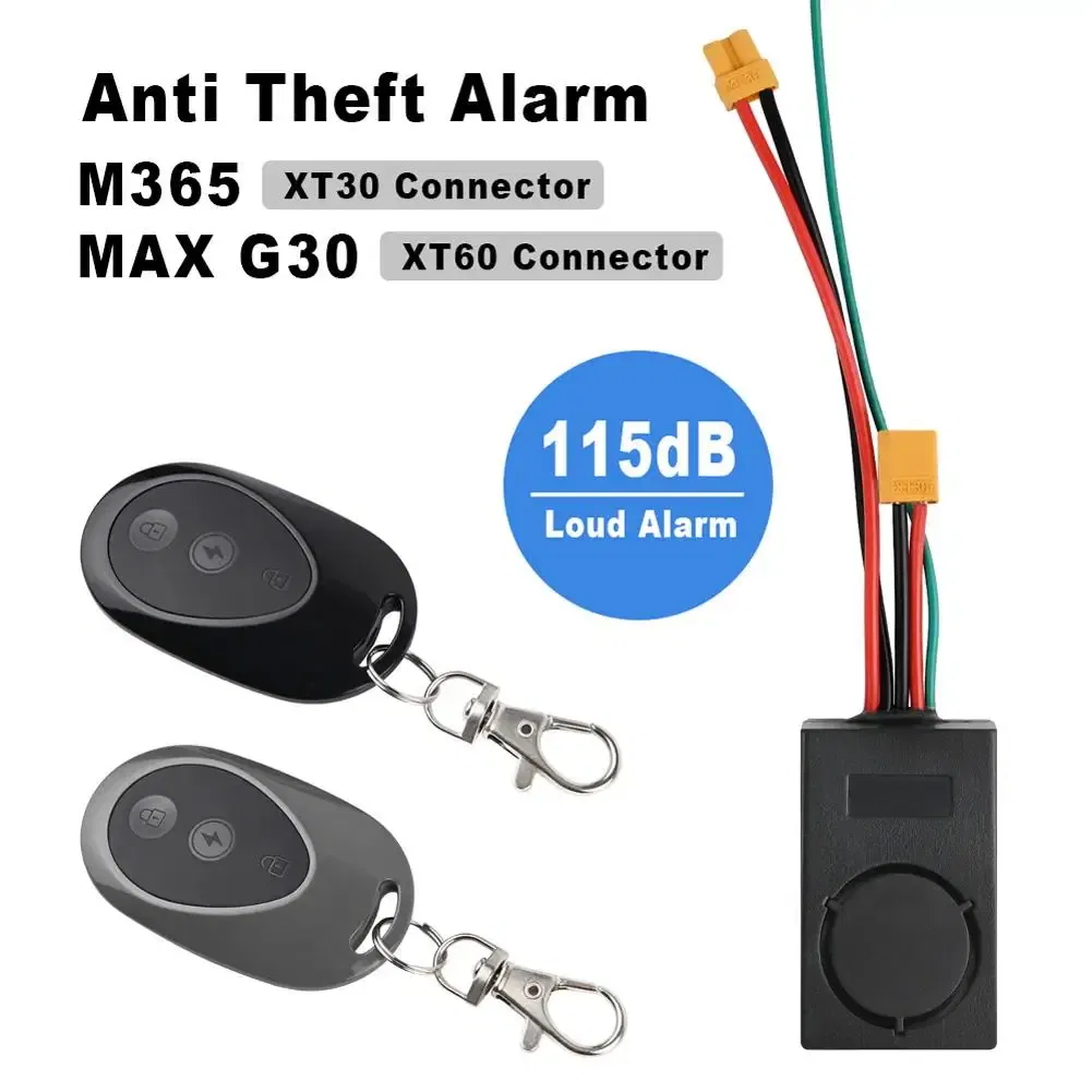 Color: Light green - Electric Bike Anti Theft System One Touch Start Electric Bike Alarm Anti Theft Device Compatible For  M365/ Nunbo MAX G30
