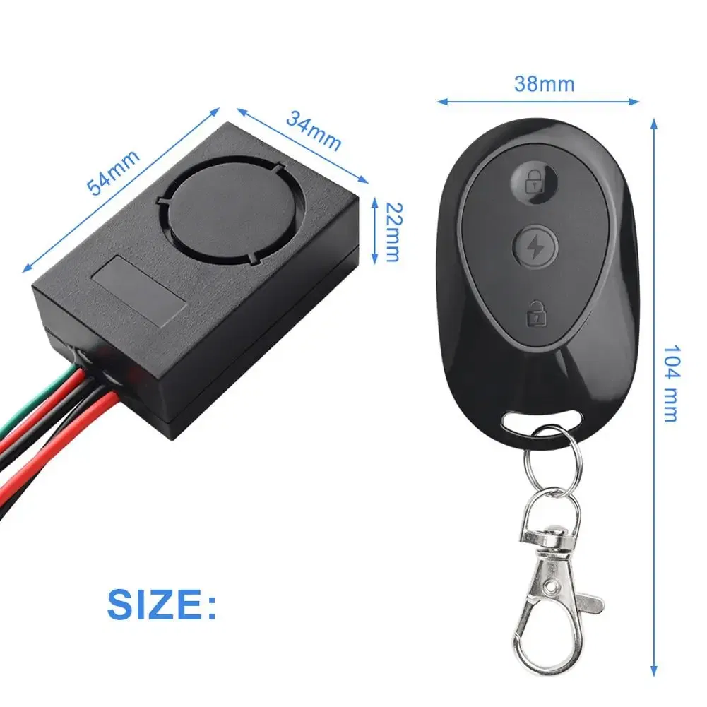 Color: Light green - Electric Bike Anti Theft System One Touch Start Electric Bike Alarm Anti Theft Device Compatible For  M365/ Nunbo MAX G30