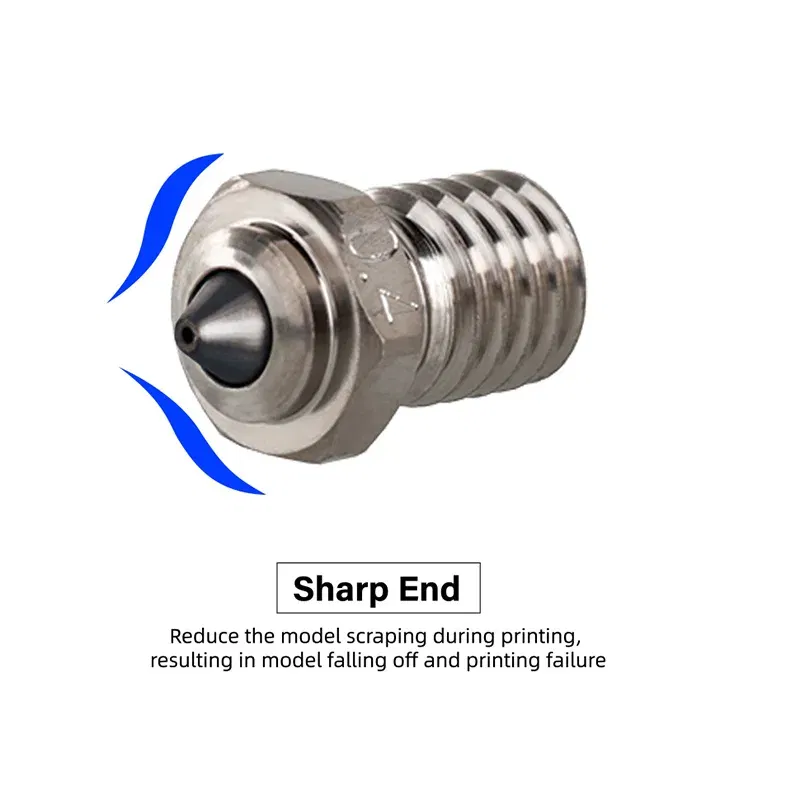 Mellow NF V6 nozzle Bimetallic Copper&Hardened steel  3D printer parts DLC nozzles 3d prints
