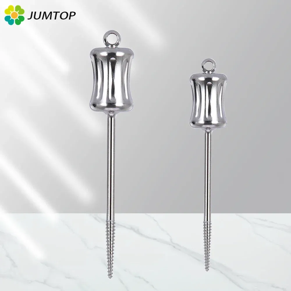 Color: Black - 1 PC Dental Broken Root Drill Remnant Extractor Apical Root Fragments Drill Stainless Steel Short 34.3mm Long 44.5mm Dentistry