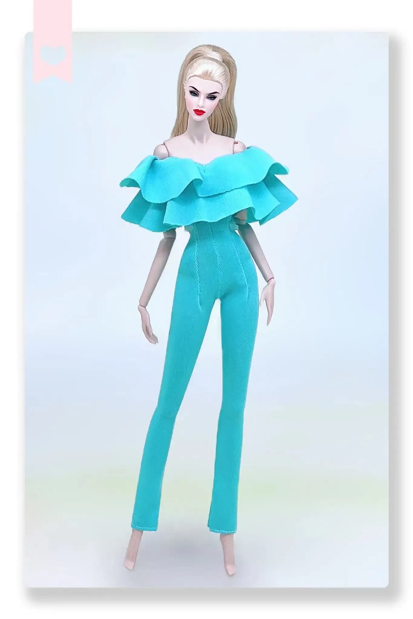 Color: Blue - for bride dress for barbie clothes 30 cm dresses gowns doll party dress clothing accessories outfit princess costume wedding