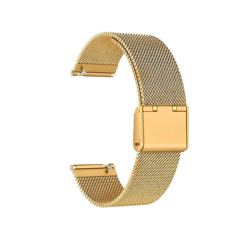 Color: Clear, Size: 20 - Bracelet For Huawei Watch GT 3 Pro 43mm 46mm Stainless Steel Watchband Huawei Watch GT 4 46MM Milanese Metal Bracelet