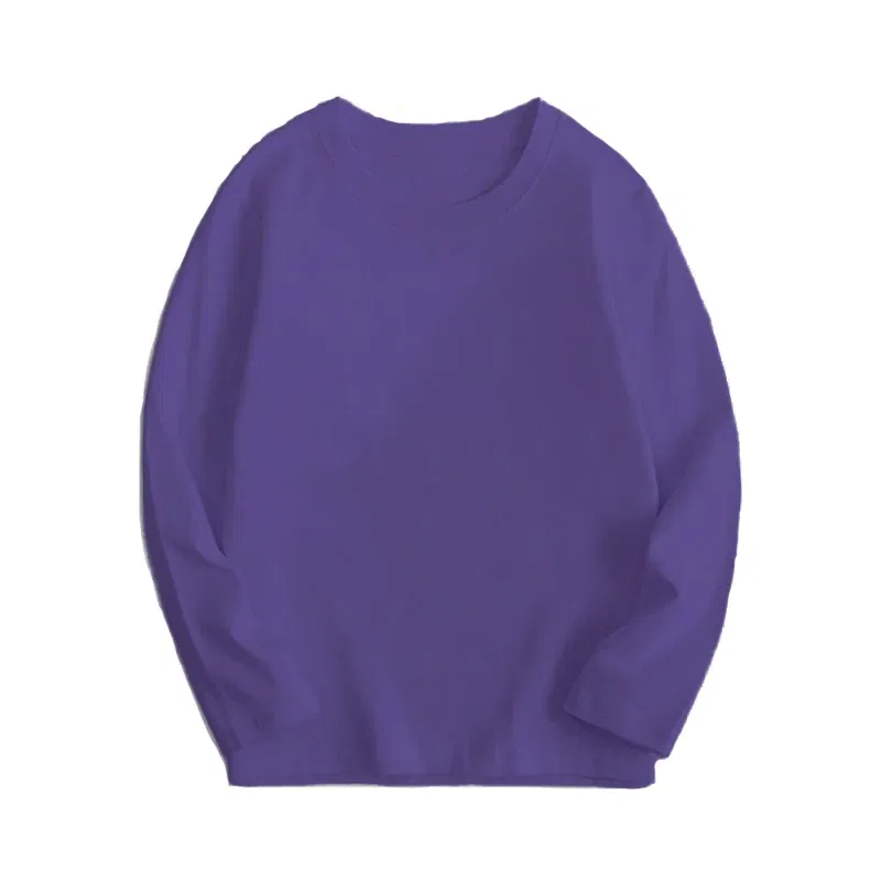 Color: GRAY, Kid Size: 7 - 7 Colors Spring Long Sleeve Tees Children's T-shirt Cotton Solid Colour Base Coat Leisure Wear Boys Girls Tops Kids Clothes