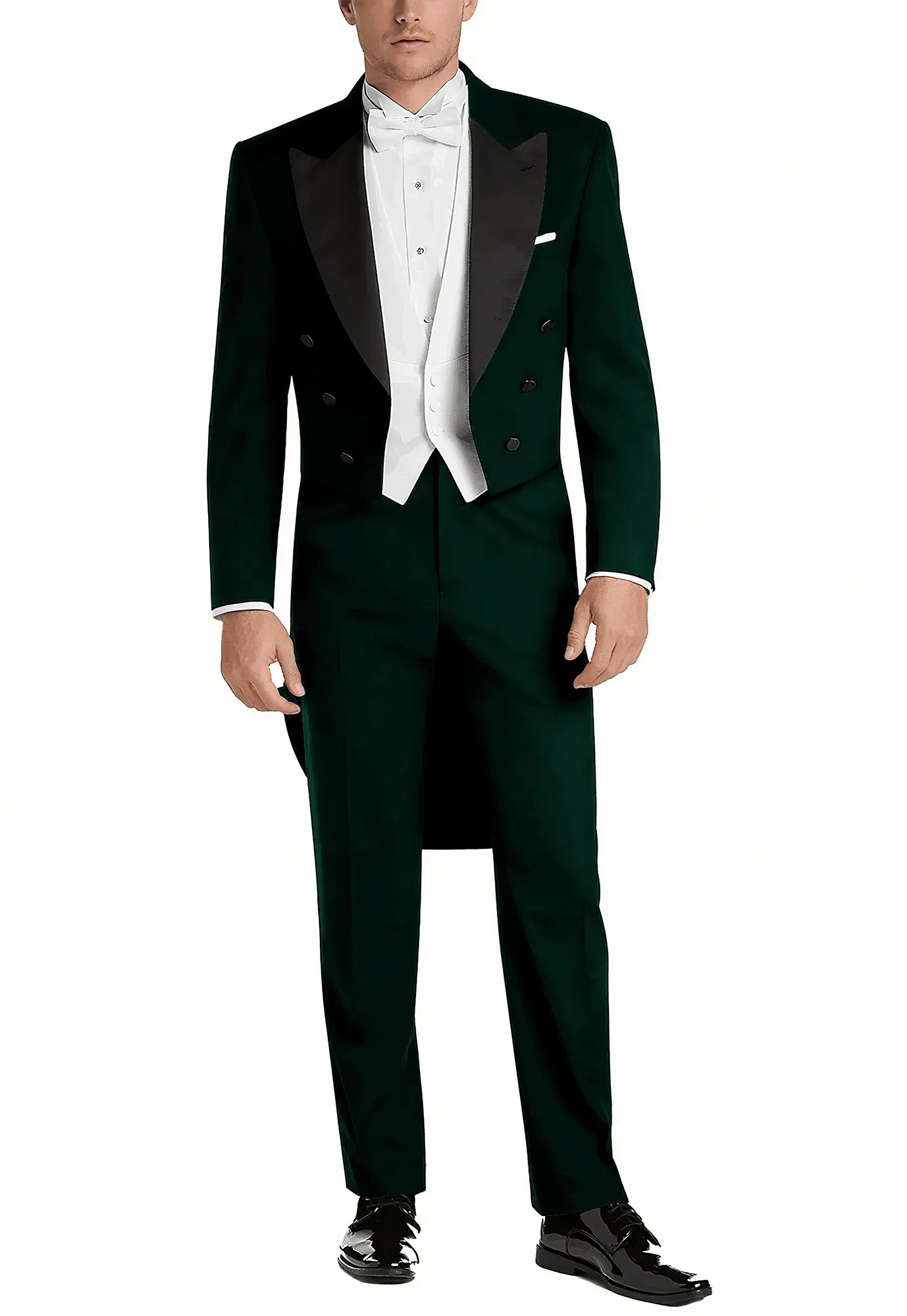 Color: Gold, Size: L - Italy Style Aristocratic Men Suit Three Pieces(Jacket+Pants+Vest) Hot-selling High-quality Double Breasted Male Clothing