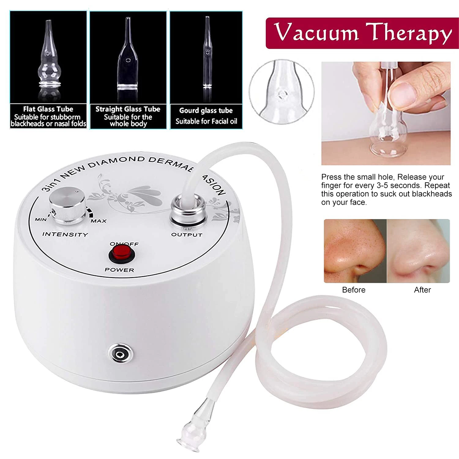 Color: Gold, Ships From: CHINA - Professional Diamond Microdermabrasion Machine For Facial Peeling Skin Care Blackhead Removel Water Spray Exfoliation Machine