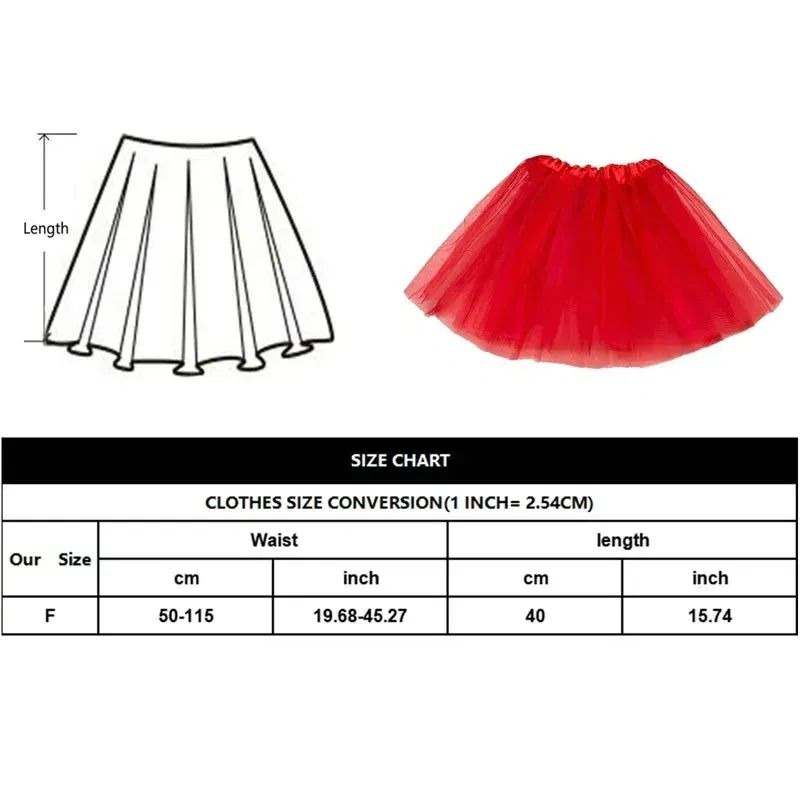 Color: Rose Red, Size: S - Fashion New Women's Tutu Skirt Rockabilly Petticoat for Carnival Costumes Tutu Underskirt Adul tDance Skirt Ballet Skirt Cosplay