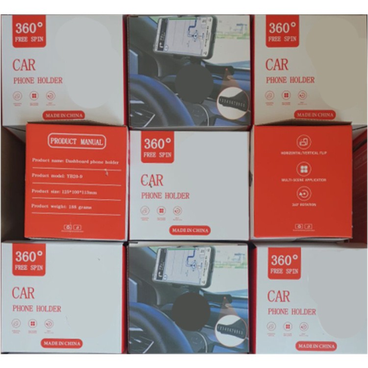 Multifunctional Car Dashboard Mobile Phone Holder