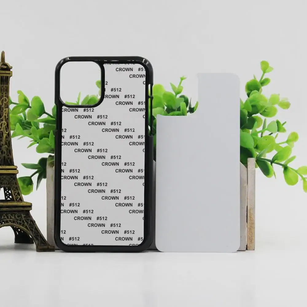 Color: Beige, Material: Neoprene - 5pcs  plastic Sublimation Blank Cover Case For iPhone 16 15 14 13 12 11 12 Pro Max With Aluminium Plate