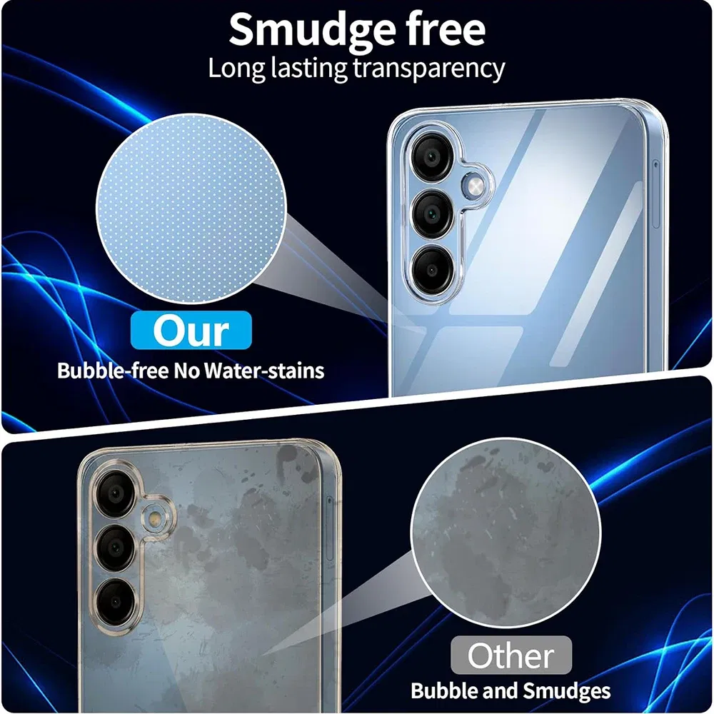 Material: Silicon - Ultra Thin Silicone Soft Case For Samsung Galaxy S25 S24 S23 S22 S21 S20 FE Plus Ultra Transparent Clear Cover Fundas