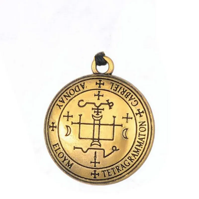 Metal color: Blue white zinc plated - Dawapara DIY Pendants for Necklace Archangel Michael Raphael Uriel Gabrie Talisman Angel Men Pendant&Necklace Women