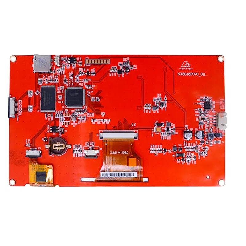Color: Red - NEXTION 4.3/5.0/7.0'' Intelligent LCD Touch Display Module NX8048P070-011C/R Multifunction HMI Resistive/Capacitive