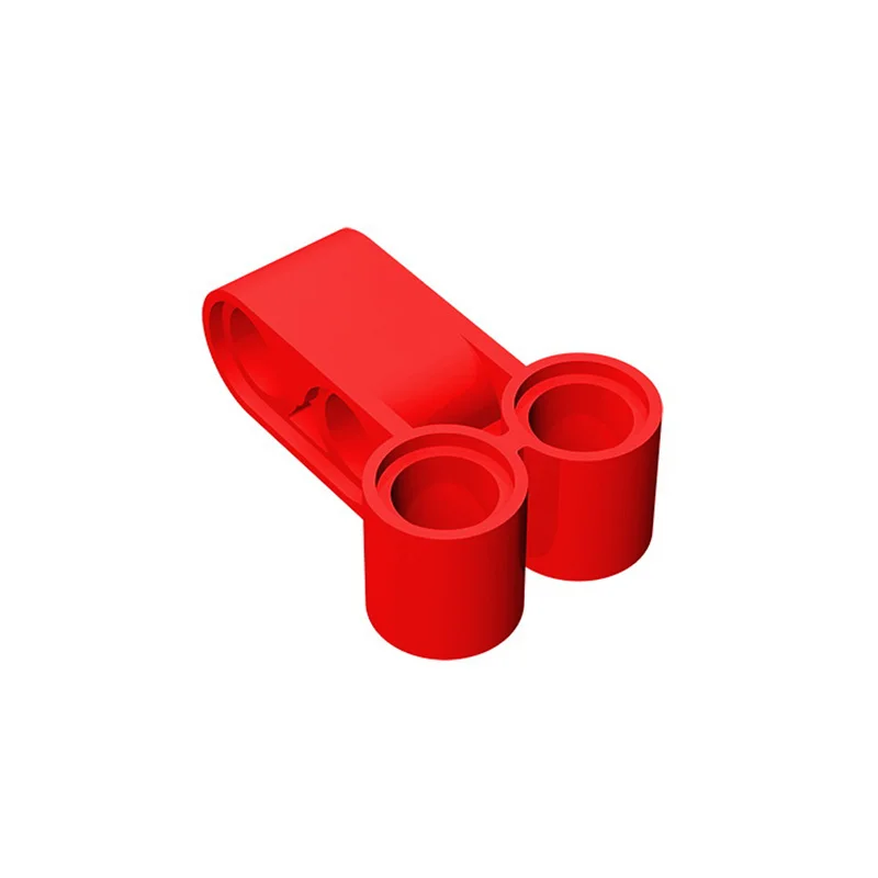 Color: WHITE - Sale Building? Blocks 32557 Pin Connector Perpendicular Double 3L Bricks Collections Bulk Modular Toys For Technical MOC DIY 1Pcs