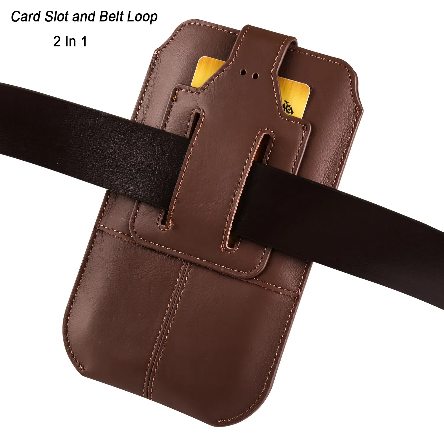 Color: black, Material: PVC - Real Genuine Leather Mobile Phone Pouch Belt Clip Case For Samsung Galaxy S24 S23 FE S22 A53 A54 A55 Men Waist Bag Holster Cover