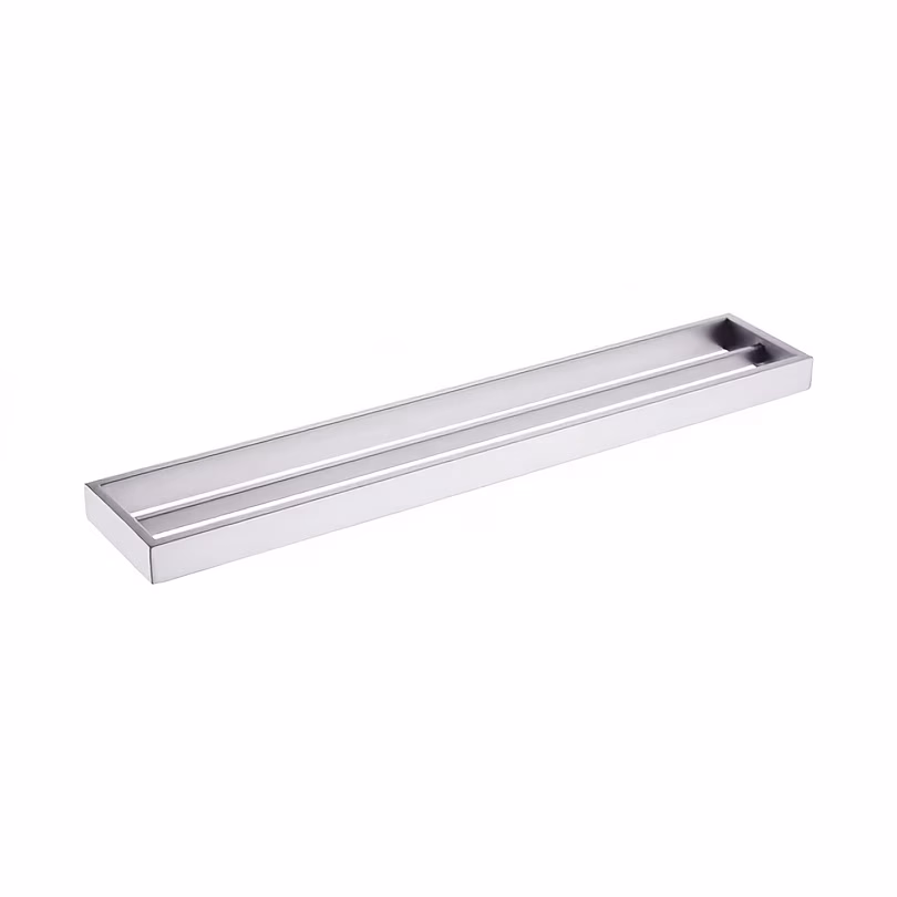 600mm Brushed Double Towel Rails – Sleek and Functional Towel Storage for Your Bathroom