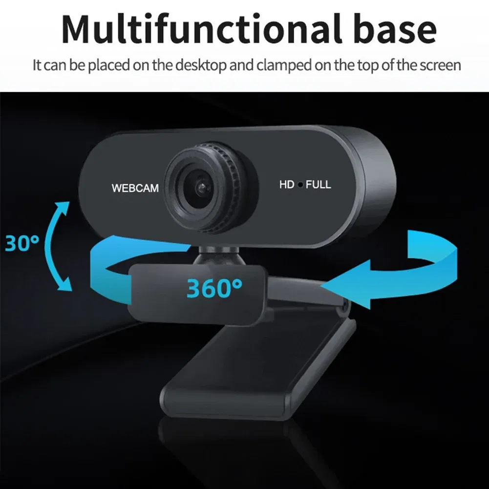 Color: Red, Ships From: CHINA - HD 1080P/2K Web Camera USB Camera Built In Microphone USB Network Camera Web Camera Autofocus Business Webcam for PC Laptop