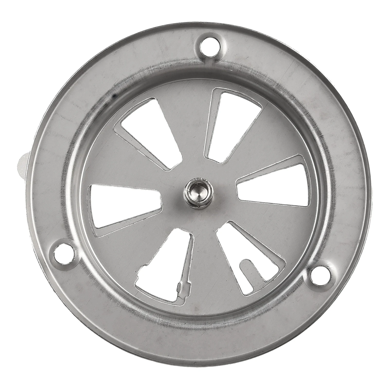 BBQ Grill Smoker Exhaust Vent Stove Air Vent Damper 95mm Stainless Steel Air Vent BBQ Accessories Replacement Parts