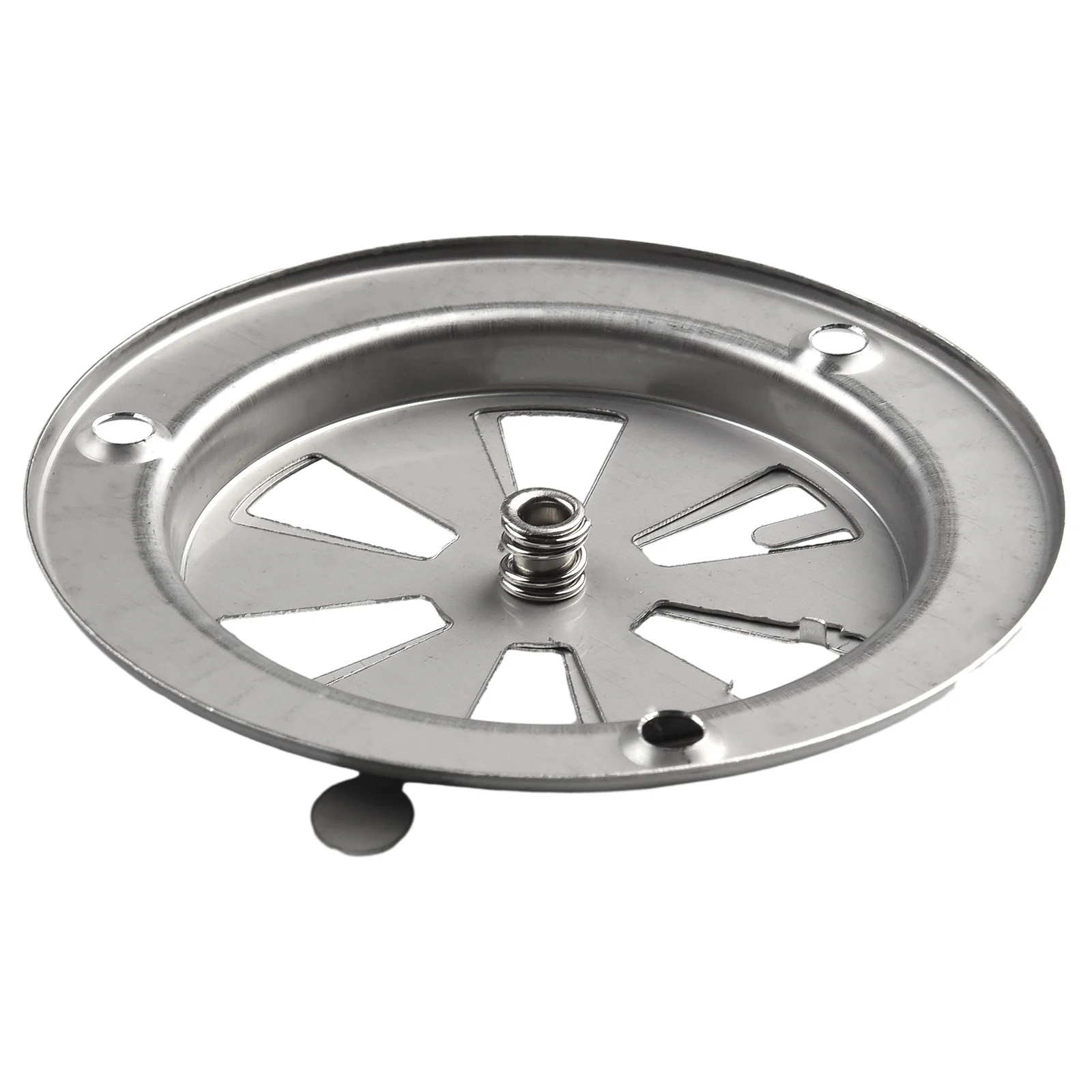 BBQ Grill Smoker Exhaust Vent Stove Air Vent Damper 95mm Stainless Steel Air Vent BBQ Accessories Replacement Parts