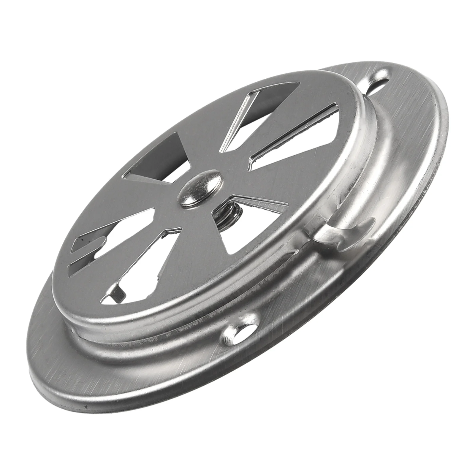BBQ Grill Smoker Exhaust Vent Stove Air Vent Damper 95mm Stainless Steel Air Vent BBQ Accessories Replacement Parts