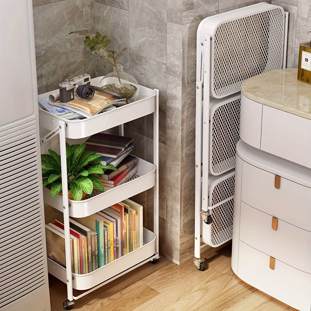 Collapsible Trolley Made from High-Quality Metal – Durable, Space-Saving, and Easy to Transport