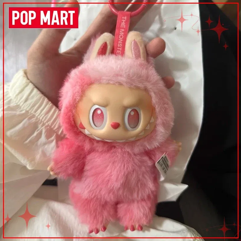 Color: Yellow - POP MART Labubu THE MONSTERS Big Into Energy Series Blind Box Vinyl Plush Dolls Pendant Action Figure Collection Birthday Gifts