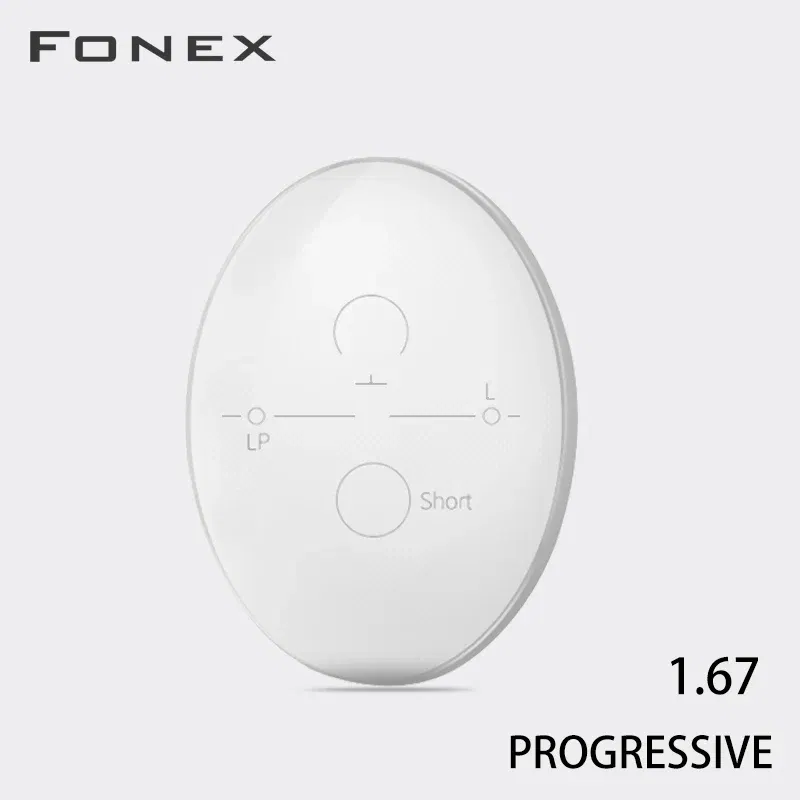 Lens Index: 1.74 - Customized 1.56 1.61 1.67 (ADD+0.75~+3.00) Progressive Multifocal Lenses Optical Hyperopia Resistance Short Middle Far Lens