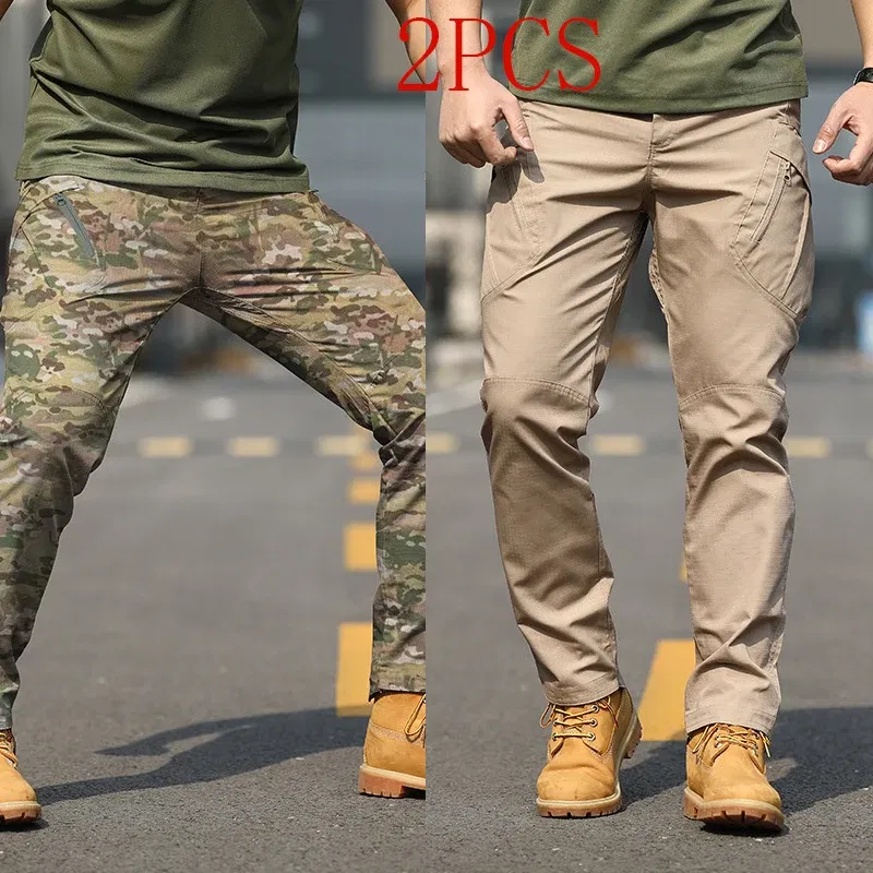Color: Mint, Size: XXXL - Archon X9 Tactical Pants Slim Fit Waterproof Camouflage Training Pants Spring Autumn Breathable Waterproof Overalls Loose Wear