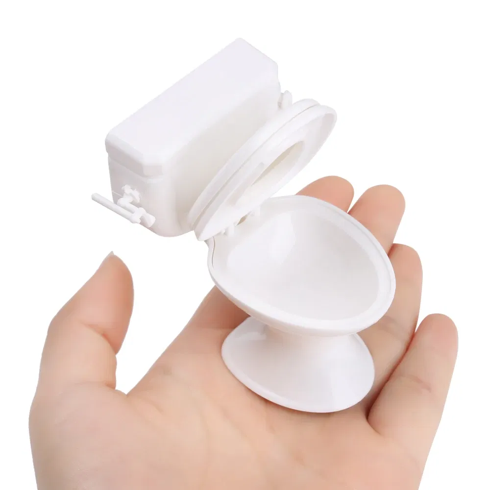 Mini House Decoration Toys Bathroom Ornament