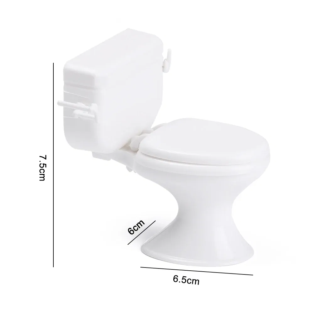 Mini House Decoration Toys Bathroom Ornament